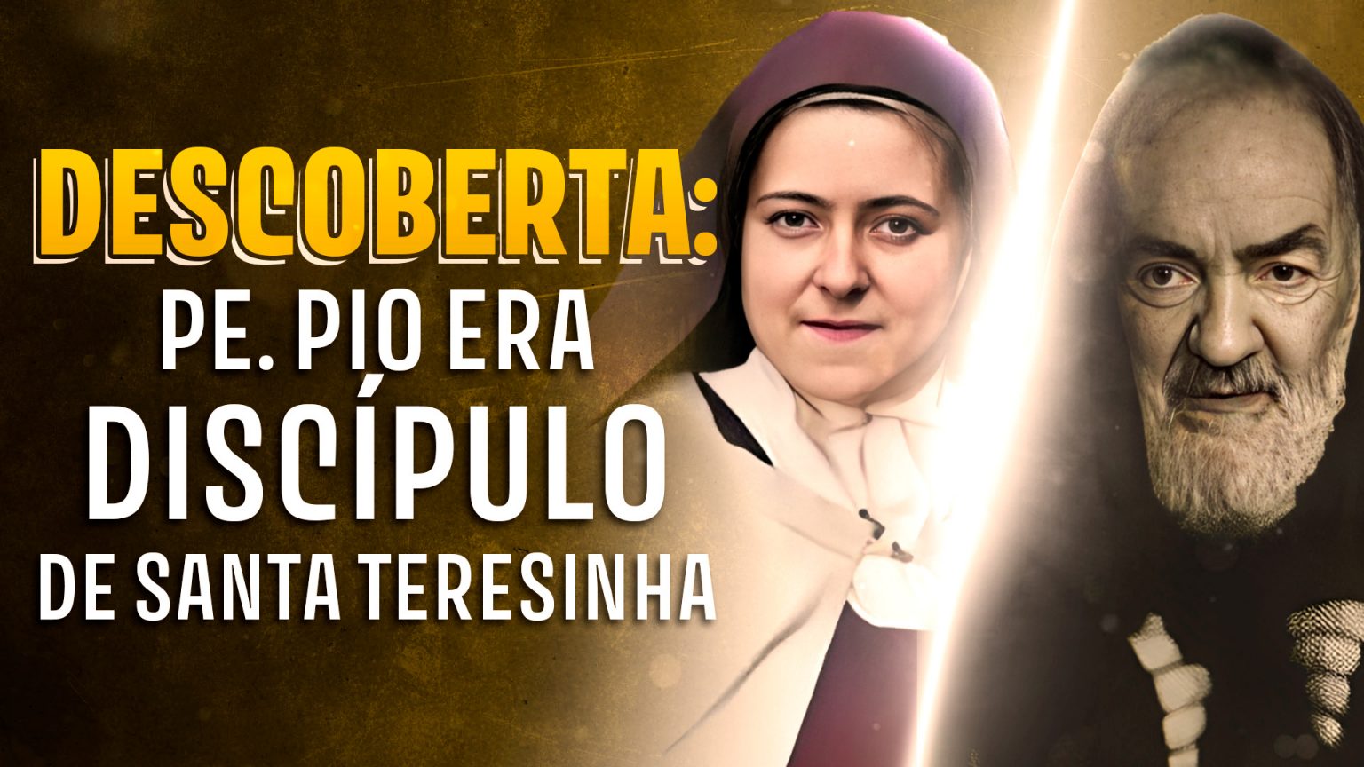 Padre Pio discípulo de Santa Teresinha do Menino Jesus Regina Fidei