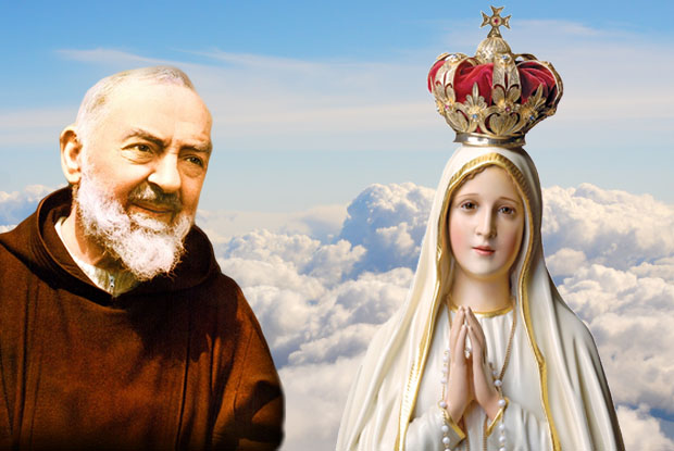 Santo Padre Pio também era conhecido por alguns como o 4º Pastorinho de Nossa Senhora de Fátima