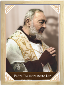 Estampa do Padre Pio 