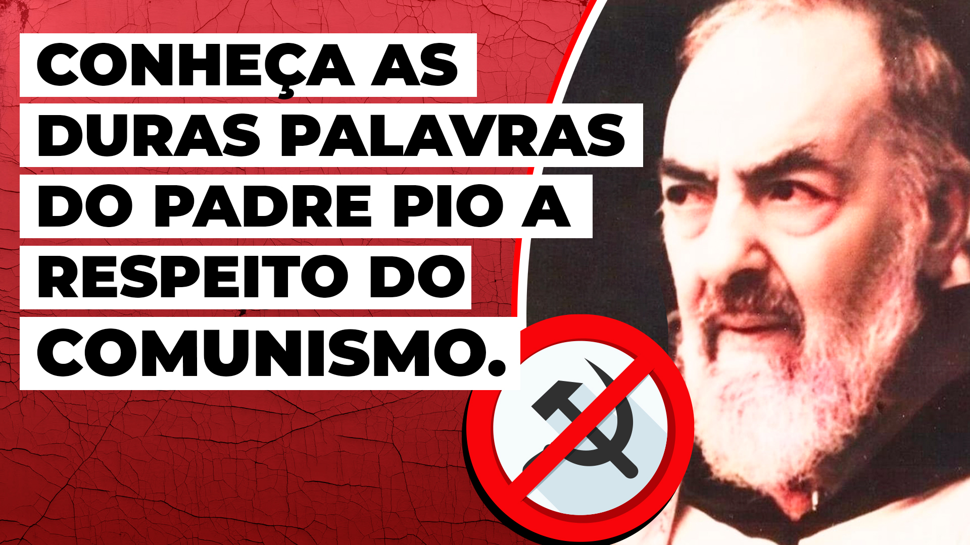 Padre Pio, ferrenho inimigo dos comunistas. - Regina Fidei