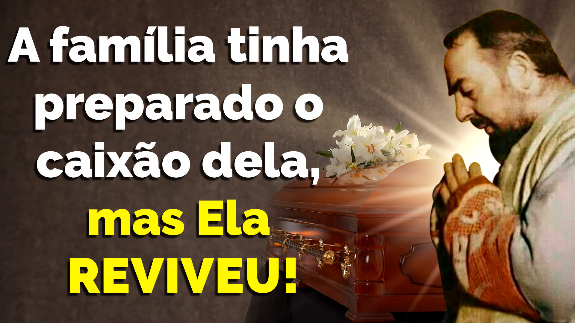 Padre Pio Ressuscita Mãe de Família na Vigília Pascal! - Regina Fidei