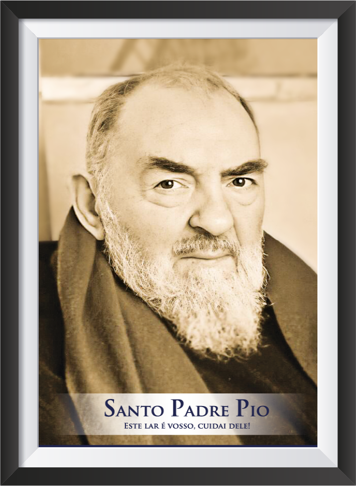 Tenha a sua Estampa benta do Padre Pio Tenha a sua Estampa benta do Padre Pio