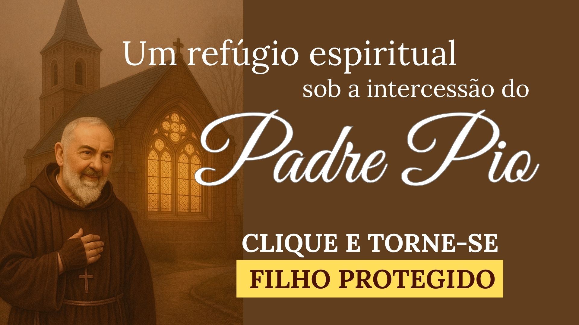 Torne-se Filho Protegido do Padre Pio!