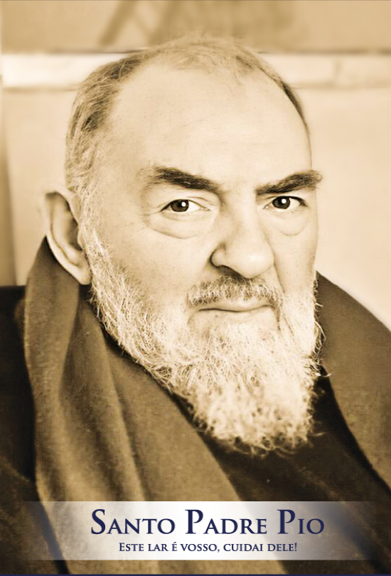 Estampa de Padre Pio